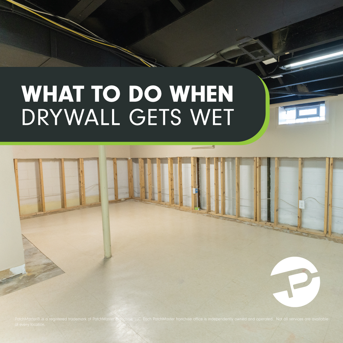 What to do When Drywall Gets Wet