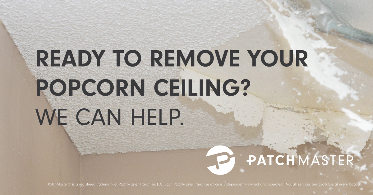 Ready to Remove Your Popcorn Ceiling? We Can Help